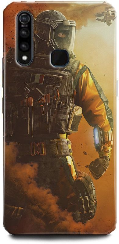 INTELLIZE Back Cover for Vivo Z1Pro/1951 army,Printed  (Multicolor, Shock Proof, Pack of: 1)
