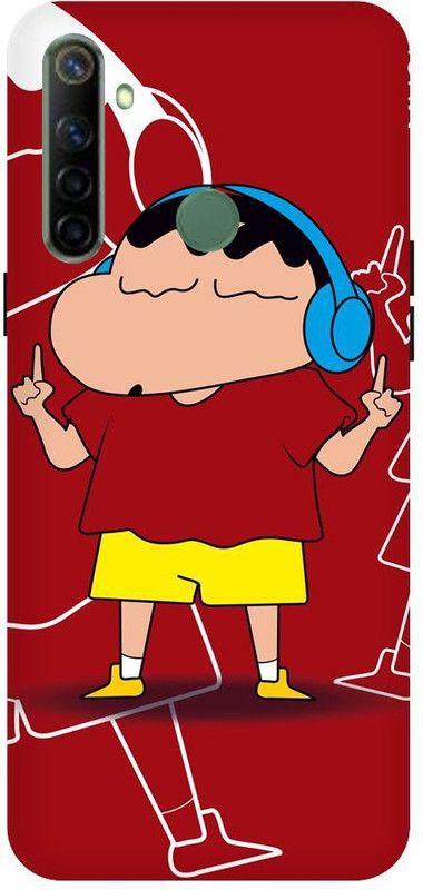 URCHIN Back Cover for Realme5i shinchan, cartoon. Funny, cute, Shinchan  (Multicolor, Shock Proof)