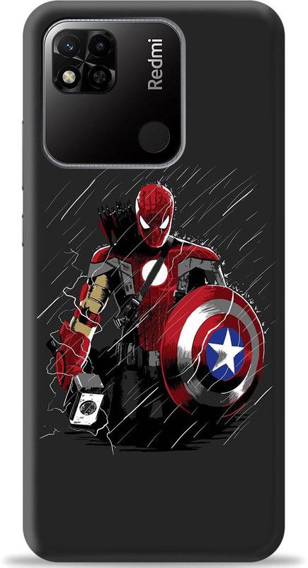 Coverpur Back Cover for Mi Redmi 10A  (Grey, Shock Proof, Pack of: 1)