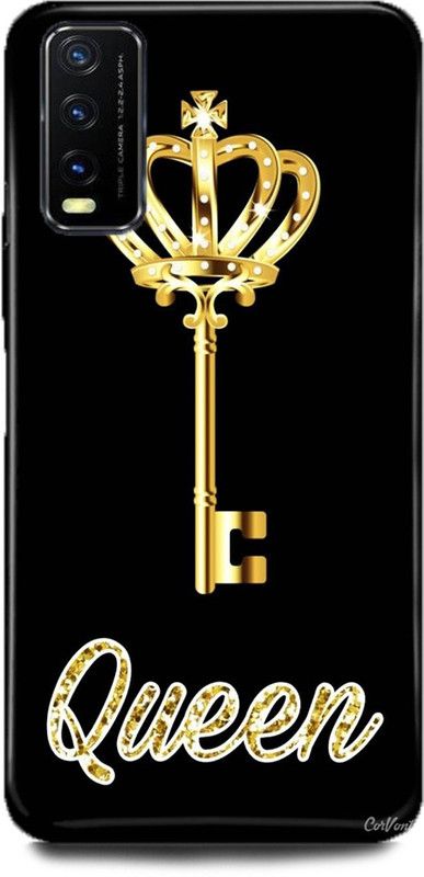 MRBE Back Cover for ViVO Y20A, QUEEN KEY BACK COVER  (Multicolor, Hard Case, Pack of: 1)