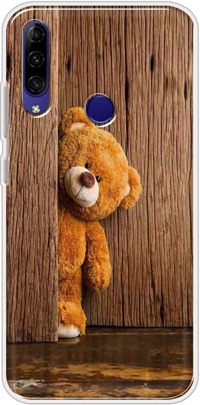 Hansviprint Back Cover for Lenovo K10 Plus  (Brown, Grip Case, Silicon, Pack of: 1)