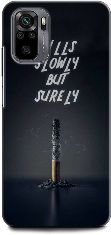 WallCraft Back Cover for REDMI Note 11 SE KILLS SLOWLY BUT SURELY, SMOKING KILLS, CIGARETTE  (Multicolor, Dual Protection, Pack of: 1)
