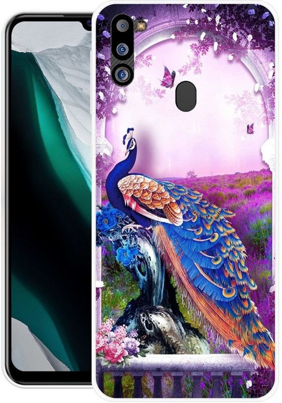 Chahar Back Cover for Samsung Galaxy M21 2021 Edition  (Multicolor, Grip Case, Silicon)