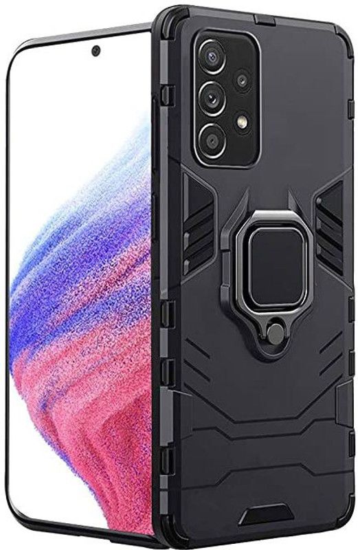 Mystry Box Back Cover for Samsung Galaxy A23 4G  (Black, Shock Proof, Pack of: 1)