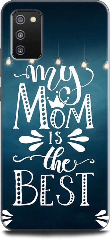 INDICRAFT Back Cover for SAMSUNG Galaxy F02s MOM, MOTHER, MAA, I LOVE MOM, MY MOM IS THE BEST  (Multicolor, Dual Protection, Pack of: 1)