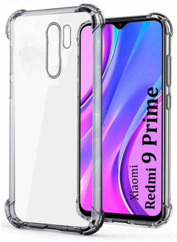 Chemforce Pouch for xiaomi Redmi 9 Prime, Mi Poco M2  (Transparent, Grip Case, Pack of: 1)