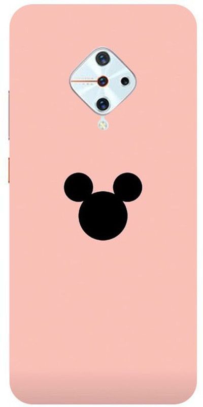 HC HARRY CREATION Back Cover for VIVO S1PRO  (Pink)