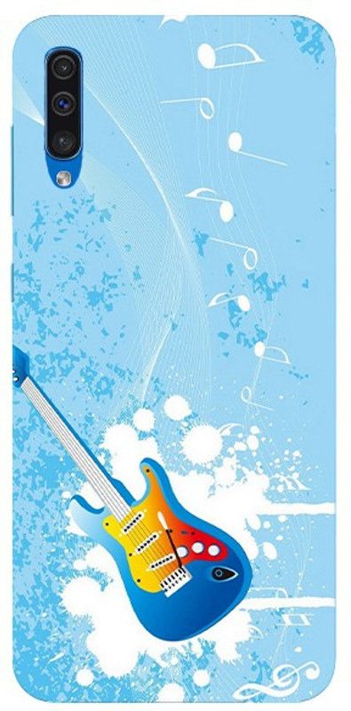 TRUEMAGNET Back Cover for Samsung Galaxy A30s  (Blue, White, Hard Case)