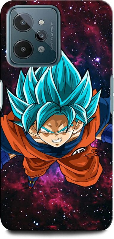 INTELLIZE Back Cover for Realme C31 DRAGONBALL, GOKU, POSTER, VEGETA, PICCOLO, TRUNKS, GOHAN  (Multicolor, Hard Case)