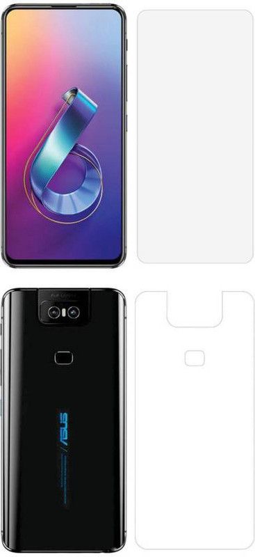 JBJ Front and Back Screen Guard for ASUS 6z  (Pack of 1)