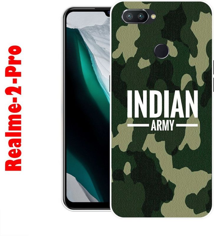CellWorld Back Cover for Realme 2 Pro  (Multicolor, Grip Case, Silicon)