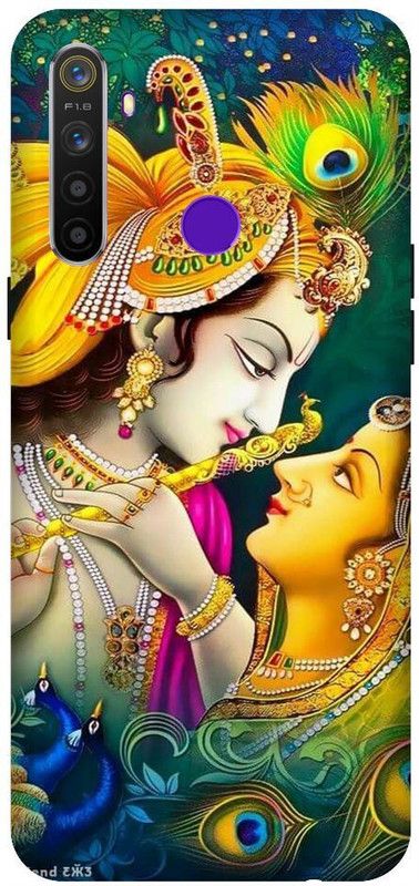 URCHIN Back Cover for Realme 5s Radha Krishna, Krishna and radha, Krishna, God  (Multicolor, Shock Proof, Pack of: 1)