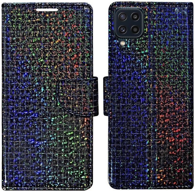 Dhar Flips Flip Cover for Samsung A22 4G, Samsung M32 4G ( World's First Colour Changing Flip Cover )  (Multicolor, Pack of: 1)