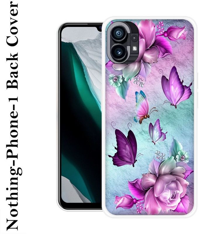 INDIALAND Back Cover for Nothing Phone 1  (Multicolor, Grip Case, Silicon, Pack of: 1)