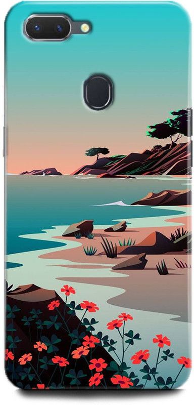Afterglow Back Cover for Realme 2  (Multicolor, Shock Proof)