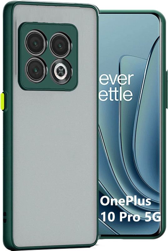 Lilliput Back Cover for Oneplus 10 Pro  (Green, Pack of: 1)