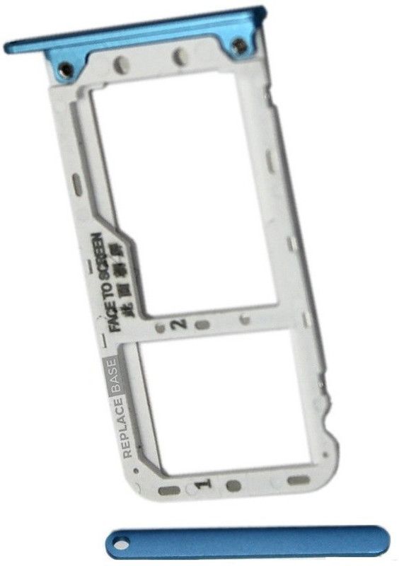 Furious3D Sim Card Tray  (Compatible With Redmi Note 5-Blue)
