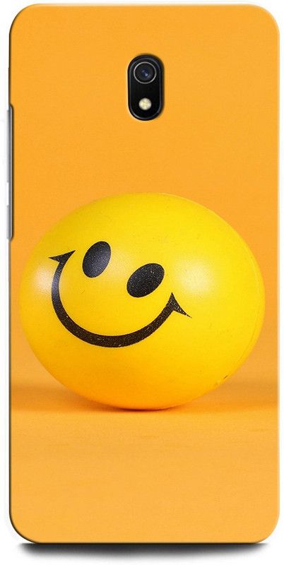 ORBIQE Back Cover for Redmi 8A MZB8458IN SMILE, SMILE FACE, FUNNY, HAPPY, CARTOON  (Multicolor, Hard Case, Pack of: 1)