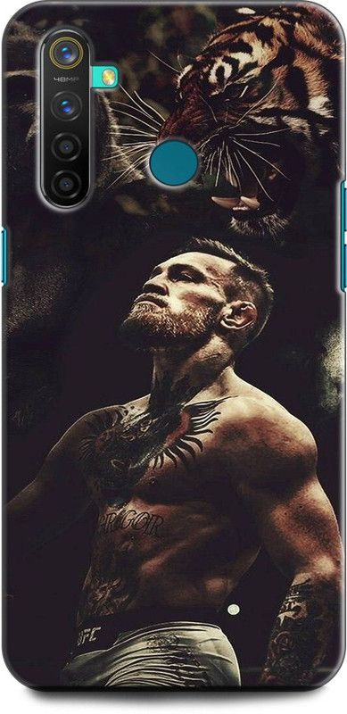 INDICRAFT Back Cover for Realme 5 Pro, RMX1971 CONOR MCGREGOR, UFC, BOXER, MMA, FIGHTER, SPORTS  (Multicolor, Shock Proof, Pack of: 1)
