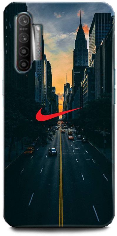 Afterglow Back Cover for Realme X2 NIKE ABSTRACT, BRANDS, LOGOS, MINIMAL, NIKE, POWDER, SHAPES  (Multicolor, Shock Proof, Pack of: 1)