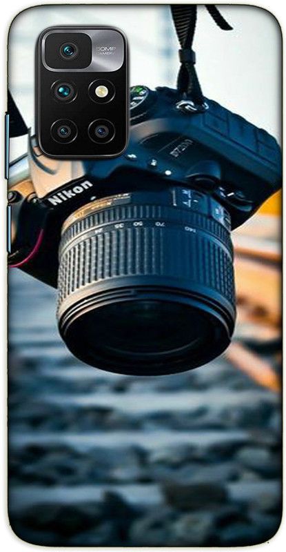 iprinto Back Cover for Redmi 10 Prime Camera Back Cover  (Black, Shock Proof, Pack of: 1)