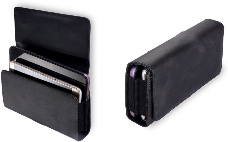 HITFIT Pouch for Honor Magic 3 Pro Plus  (Black, Dual Protection, Pack of: 1)