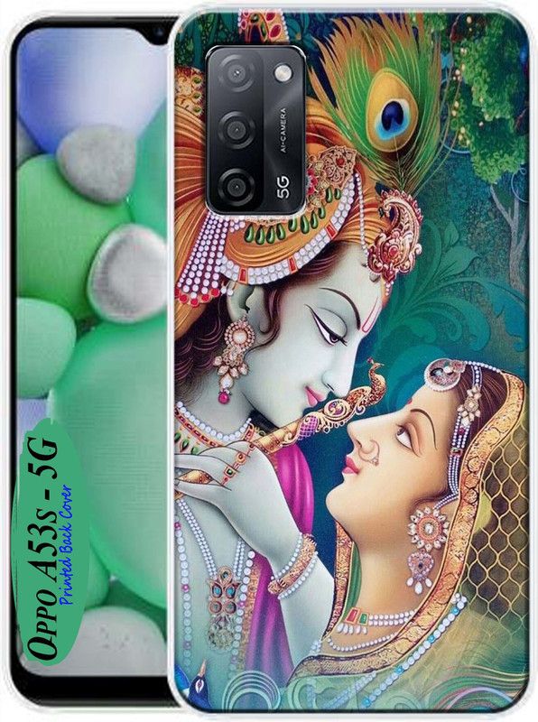 HEXAcase Back Cover for Oppo A53s 5G  (Multicolor, Dual Protection, Silicon, Pack of: 1)