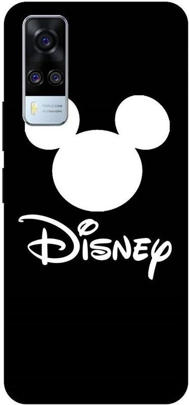 URCHIN Back Cover for Vivo Y51A Disney, Mickey mouse, Cartoon, Funny, Black and white, Mickey  (Multicolor, Shock Proof, Pack of: 1)