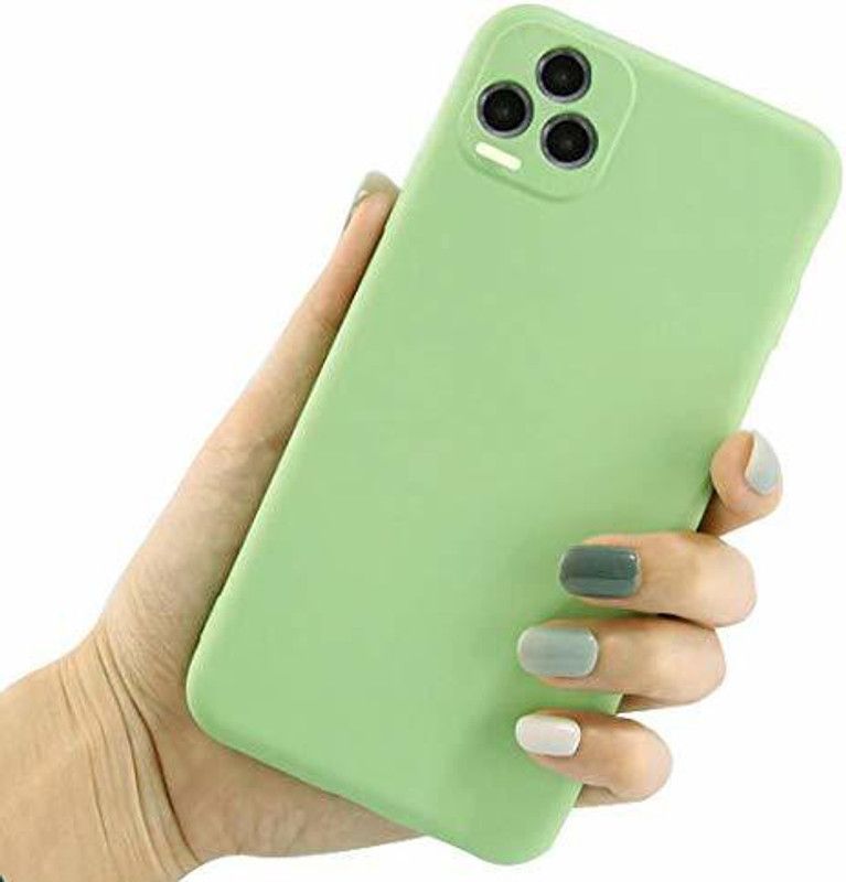 NewSelect Back Cover for VIVO V20 PRO  (Green, Grip Case, Pack of: 1)