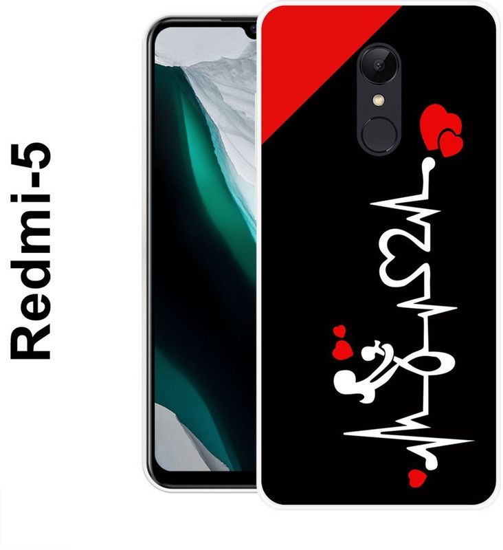 KLC Back Cover for Redmi 5  (Multicolor, Grip Case, Silicon)