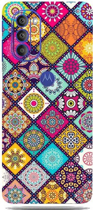 Mclaxa Printart Sign Mobile Back Skin, Printart, Motorola G52 5G Mobile Skin  (Printart Skin With Super Matte Finish)
