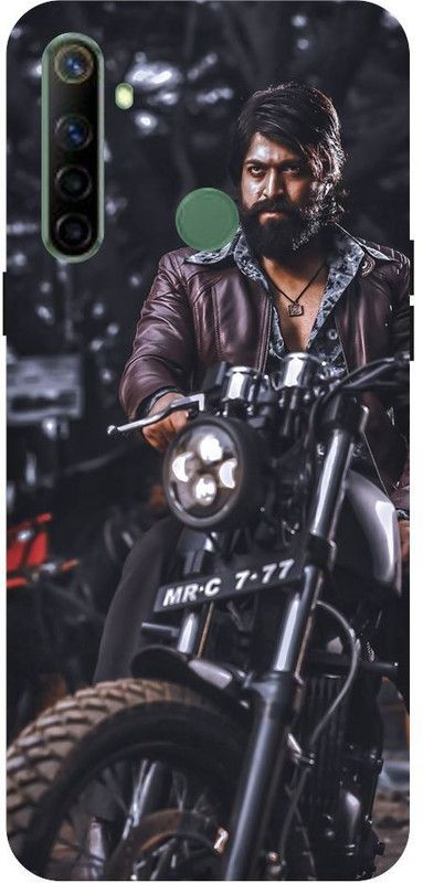 URCHIN Back Cover for Realme5 KGF, kgf, rocky, kgf movie, Bike, Rocky bhai, kgf2  (Multicolor, Shock Proof, Pack of: 1)