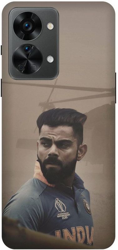 FRONK Back Cover for OnePlus Nord 2T 5G, VIRAT, KOHLI, INDIAN, PLAYER, CRICKETER, RCB  (Beige, Hard Case, Pack of: 1)