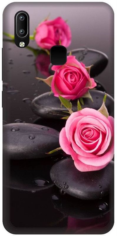 URCHIN Back Cover for Vivo Y93Roses, I love you, Love, Heart, Flowers  (Multicolor, Shock Proof, Pack of: 1)