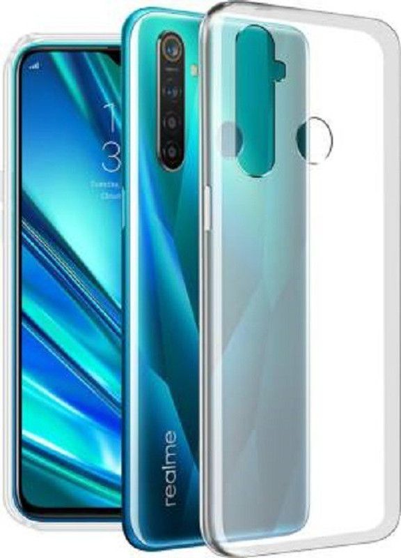 Accessories Kart Back Cover for Real Me 5 pro edge to edge transparent case  (Transparent, Pack of: 1)