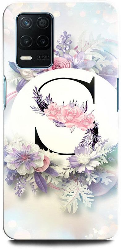 ORBIQE Back Cover for Realme Narzo 30 5G RMX3242 S, S LETTER, S ALPHABET, DESIGN  (Multicolor, Hard Case, Pack of: 1)