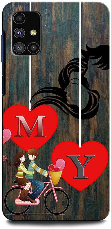ORBIQE Back Cover for SAMSUNG GALAXY M51  (Multicolor, Hard Case, Pack of: 1)
