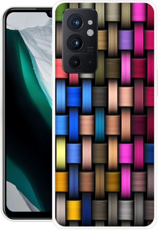 PictoWorld Back Cover for OnePlus 9RT 5G, OnePlus 9RT  (Multicolor, Grip Case, Silicon, Pack of: 1)