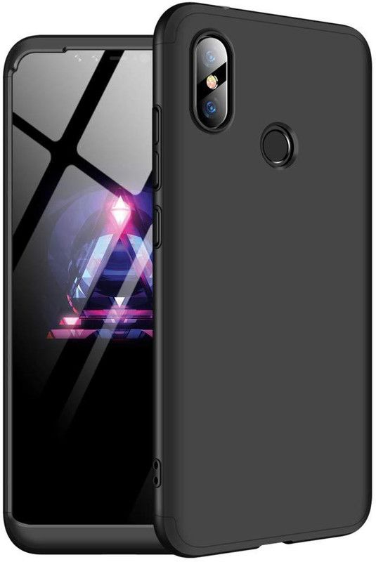 DHAN GTB Back Cover for Mi Redmi Note 6 Pro  (Black, Grip Case)
