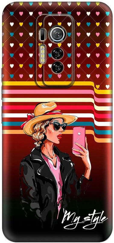 7printzone Back Cover for TECNO PHANTOM X  (Multicolor, Flexible, Silicon)