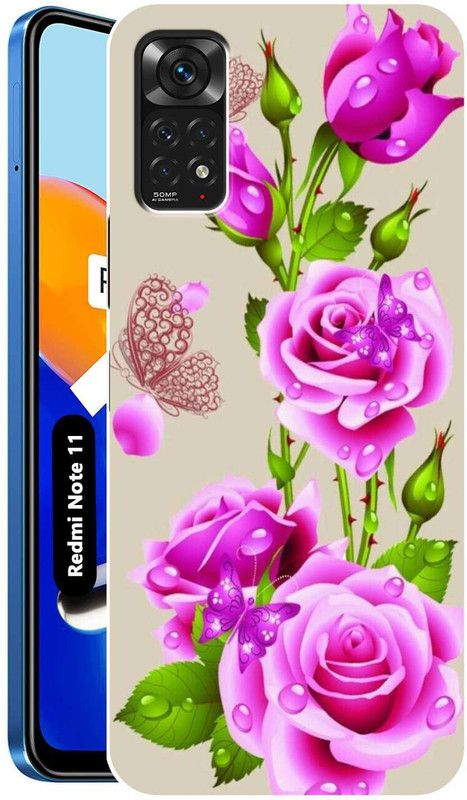 Rstyle Back Cover for Redmi Note 11  (Multicolor, Grip Case, Silicon, Pack of: 1)