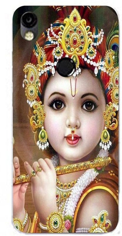 Golden Mask Back Cover for Sky Hawk Back Cover For Tecno Camon In5 Bal Krishna  (Multicolor, Waterproof, Silicon, Pack of: 1)