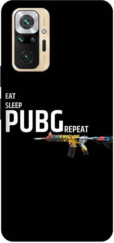 UMPRINT Back Cover for Redmi Note10 Pro Pubg Pubg Mobile Printed Back Cover  (Multicolor, Hard Case, Pack of: 1)