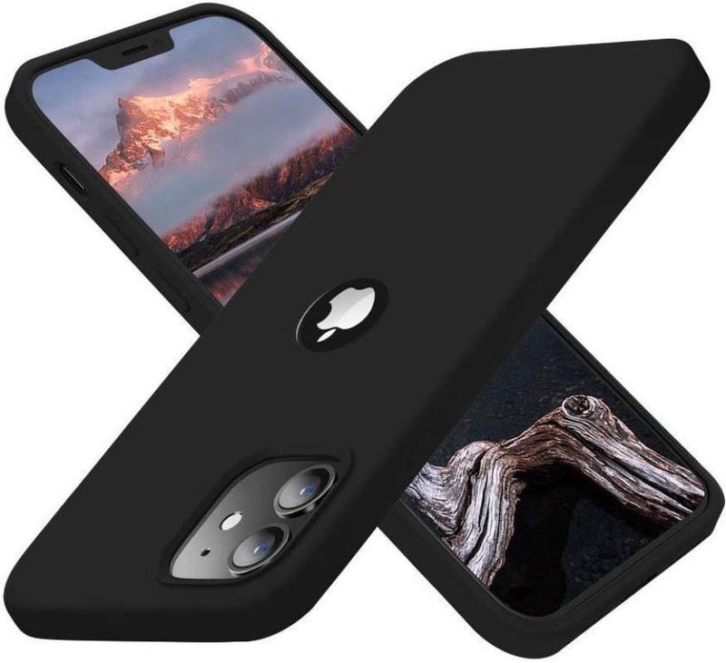 Chaturvedh Back Cover for Iphone 12 Mini  (Black)