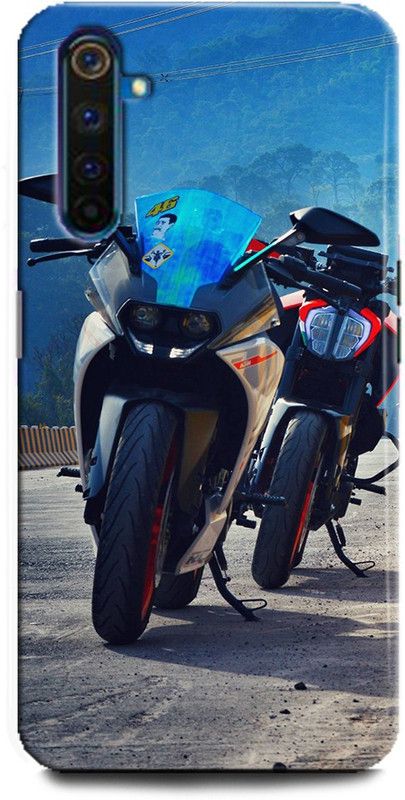 Afterglow Back Cover for Realme 6 KTM, KTM BIKE, SUPERBIKE, BIKE LOVER, DUKE, KTM RC200  (Multicolor, Shock Proof, Pack of: 1)