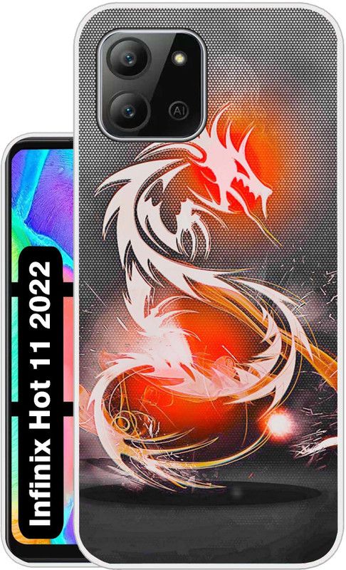 Case Club Back Cover for Infinix Hot 11 2022  (Multicolor, Grip Case, Silicon, Pack of: 1)