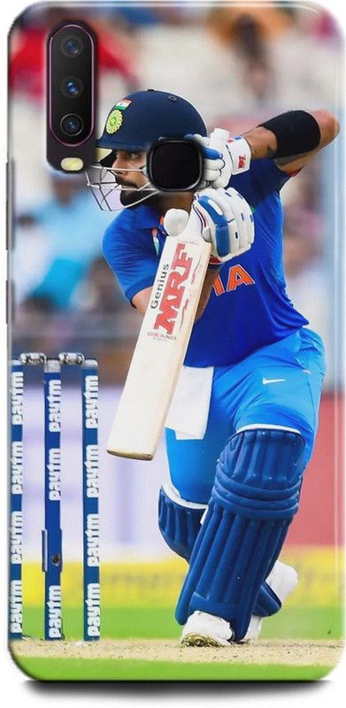 INDICRAFT Back Cover for Vivo Y15, Vivo 1901, kohli, Printed  (Multicolor, Shock Proof)
