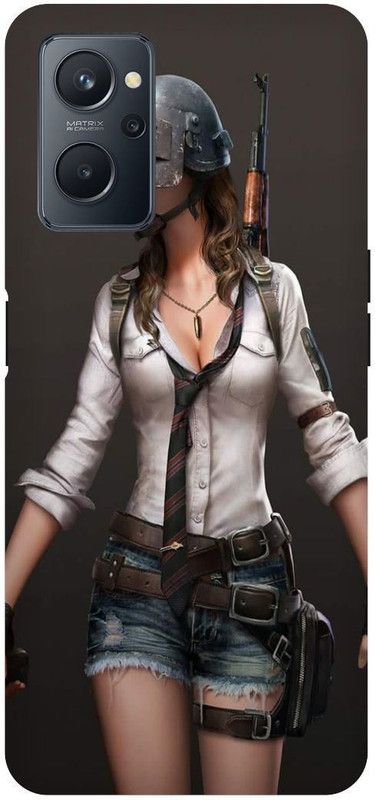 Bluvver Back Cover for OPPO A76, CPH2375 Printed Pubg Game Back Cover  (Multicolor, Hard Case, Pack of: 1)