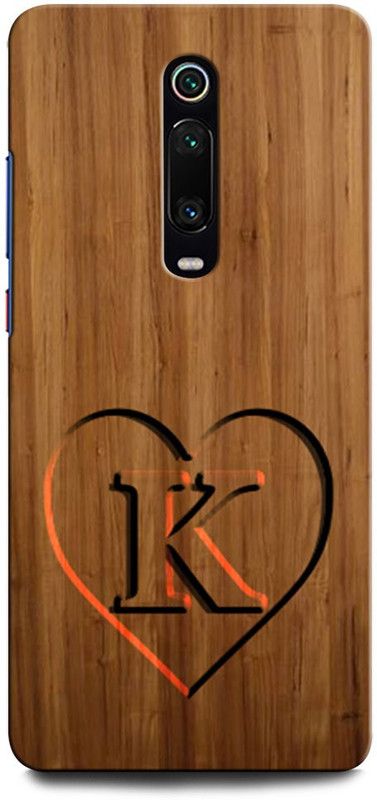 ORBIQE Back Cover for Redmi K20 K, K LETTER, K DESIGN, K ALPHABET, K NAME  (Multicolor, Hard Case, Pack of: 1)