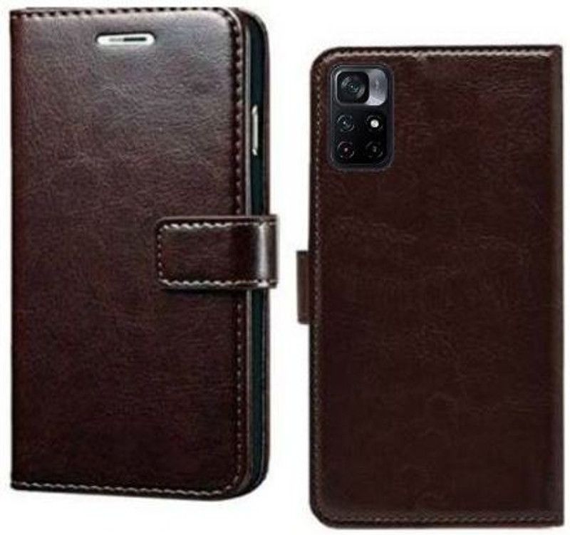 YuniKase Back Cover for Xiaomi 11i, Mi 11i, Redmi 11i,Xiaomi 11i in Cases & Covers  (Brown, Dual Protection, Pack of: 1)